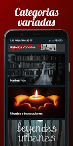 Screenshot 4 Cuentos de terror creepypasta android