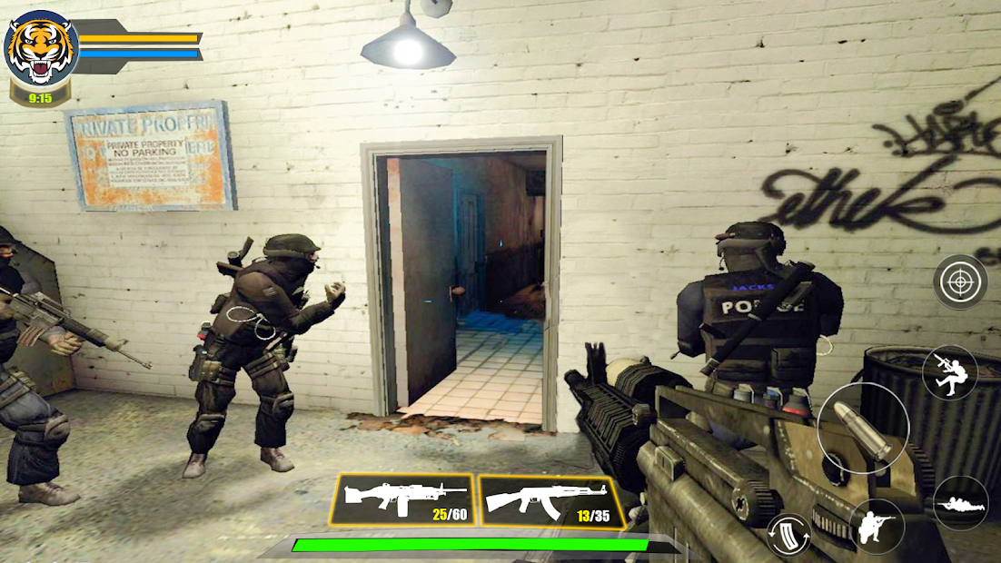 Screenshot 2 Swat Gun Games: Black ops game android