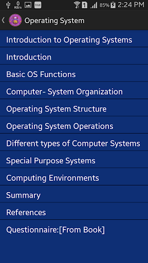 Operating System Screen 2