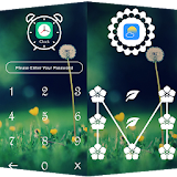 Flower Green Applock Theme icon