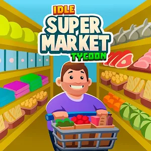 Idle Supermarket Tycoon MOD (Unlimited Money) 2022 icon
