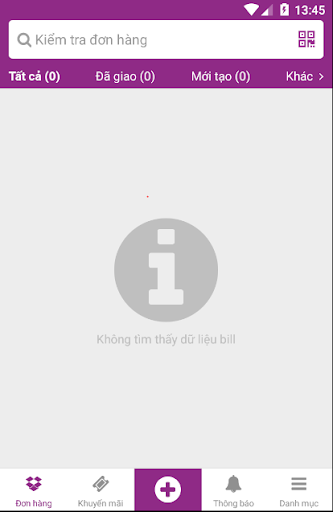 Giao hàng thu tiền - GHTT Screen 2
