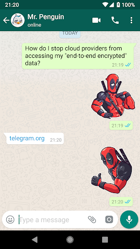 WASticker Superheros Memes Screen 3
