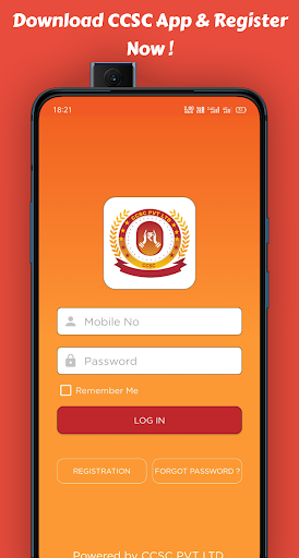 Android application CCSC - AEPS, Recharge, B2B App screenshort