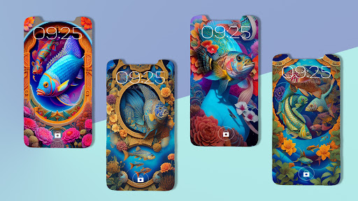 Aesthetic Fish Wallppaper Screen 3