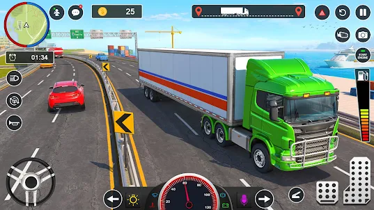 caminhão jogos 3d - dirigindo