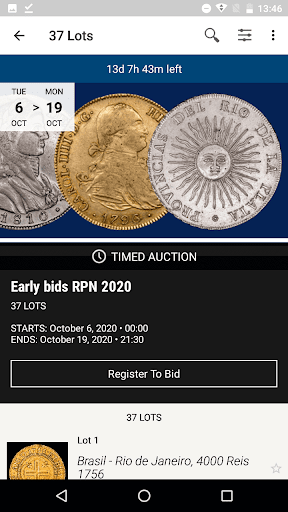 Río de la Plata Numismática Screen 2