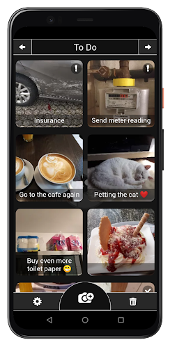 Android application Photodo - To Do with pictures screenshort