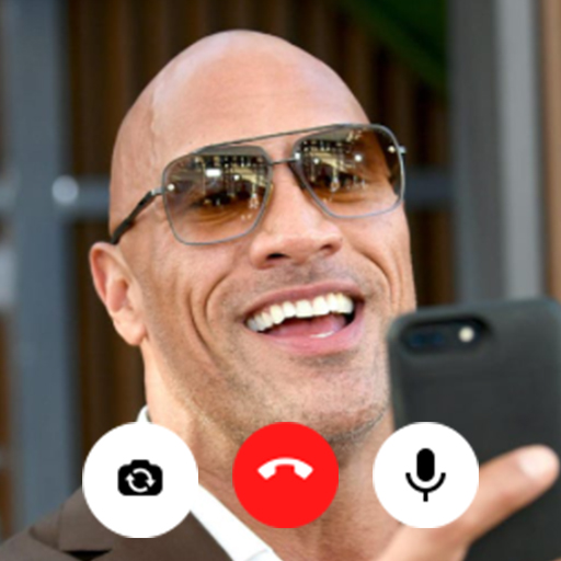 Dwayne Johnson Fake Video Call logo