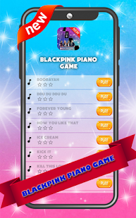 Blackpink Piano Game 2.0 APK + Mod (Unlimited money) إلى عن على ذكري المظهر