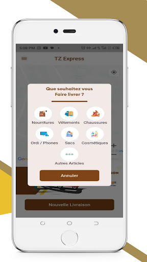 TZ Express Screen 2