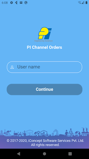 Android application PI Channel Order screenshort