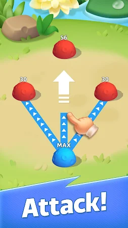 Game screenshot アリ戦争：ムシキング・タワー征服・陣取りゲーム mod apk