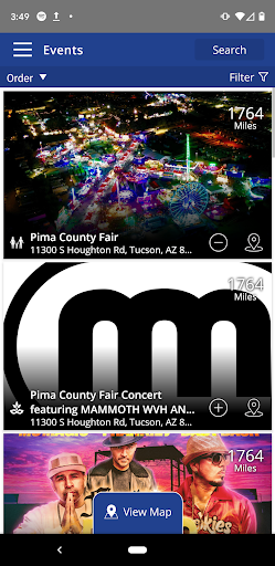 Screenshot of Southern Arizona Attractions