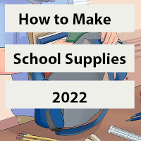 How to make school supplies