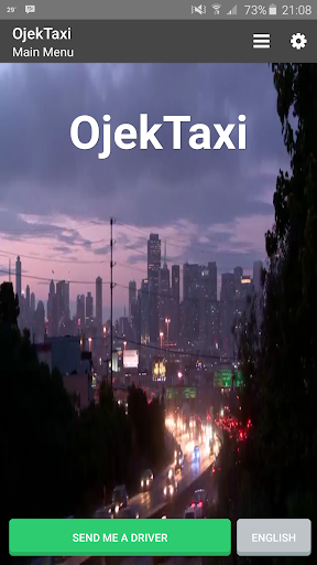 Android application OjekTaxi screenshort