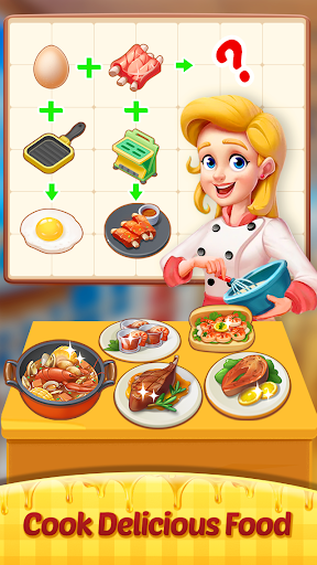 Merge Cooking:Theme Restaurant Mod Apk 1.0.05 (Unlimited money) Gallery 6