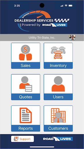 Road Lives Dealership Services Screen 3