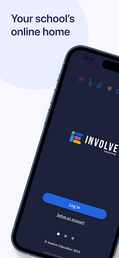 Android application Involve Education screenshort