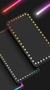 Edge Lighting Colors - Round Colors Galaxy Screenshot