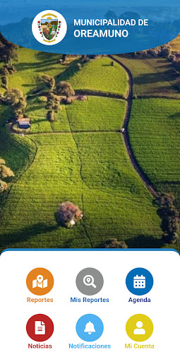 Android application Municipalidad de Oreamuno screenshort