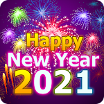 Cover Image of ダウンロード 2021 New Year Photo Frames, Greetings, Gif's 1.0 APK