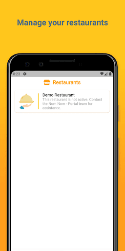 Nom Nom - Portal Screen 3