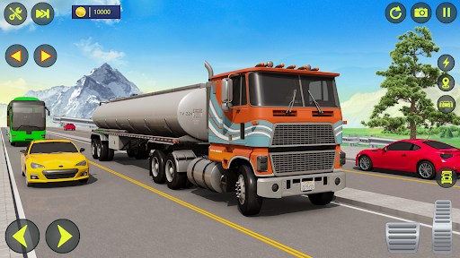 Android application Oil Delivery Truck Driving Sim screenshort