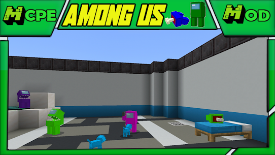 Maps of Among Us for Minecraft PE 4