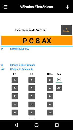 Electronic Valves. Screen 3