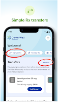 screenshot of CenterWell Pharmacy