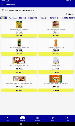 SUPERMERCADO PRAIA SECA