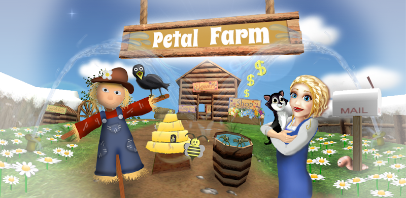 Petal Farm : 꽃 상점, 식물농장 타이쿤 게임