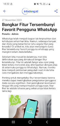 infodong.id: Informasi Unik Screen 2