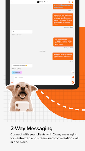 Screenshot of MoeGo: for busy pet groomers
