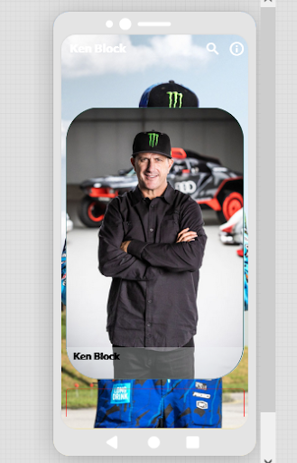 Android application Ken Block Biography screenshort