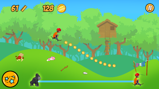 Android application Painzeiro: Monster Run screenshort