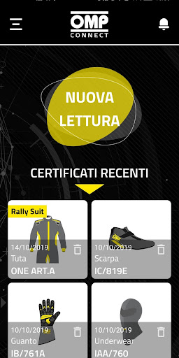 OMP Connect Screen 2
