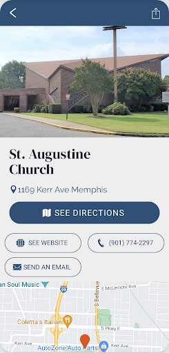 St. Augustine - Memphis, TN Screen 3