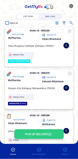GetMyRx Screen 2