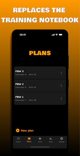 GymPad Workout Tracker Gym Log Screen 3
