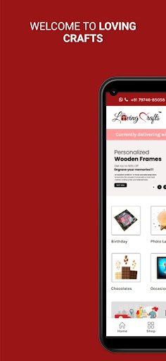 Android application Loving Crafts screenshort