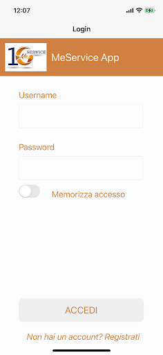 Android application MeService Office screenshort