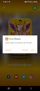 Screenshot 3 Amor Paisano - Radio Oficial android