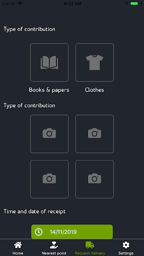 Lebas project Screen 2