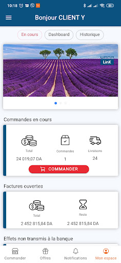 Android application Link-Curativa screenshort