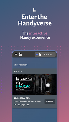 Android application Handyverse screenshort
