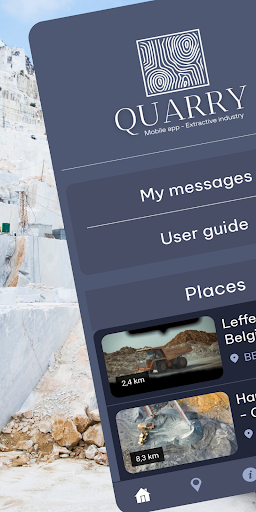 Android application QUARRY screenshort