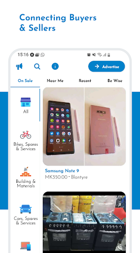 Android application WiseApp Advertising screenshort