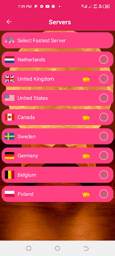 VEAGLE VPN Screen 2